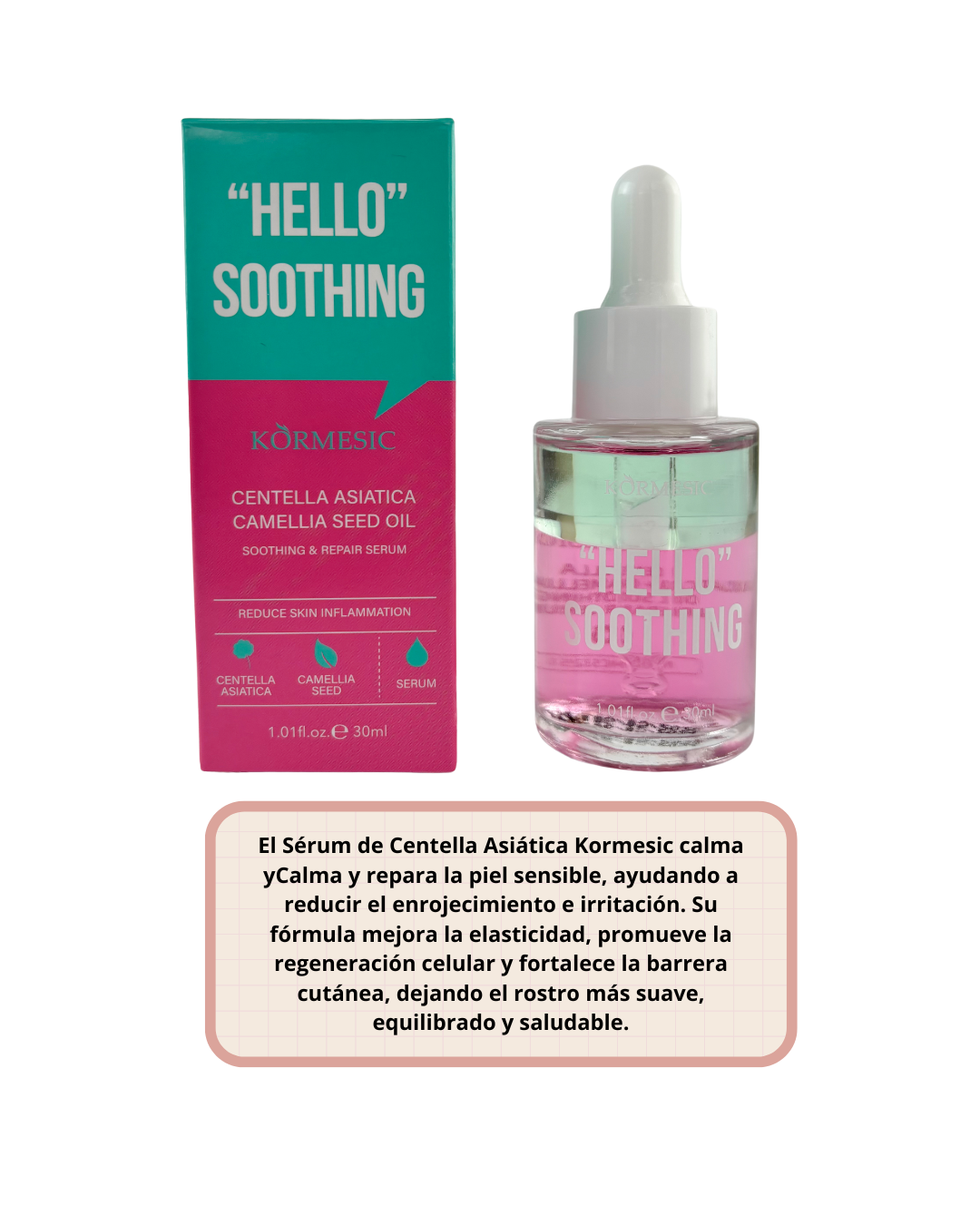 SERUM SEMILLA DE CAMELIA CON CENTELLA